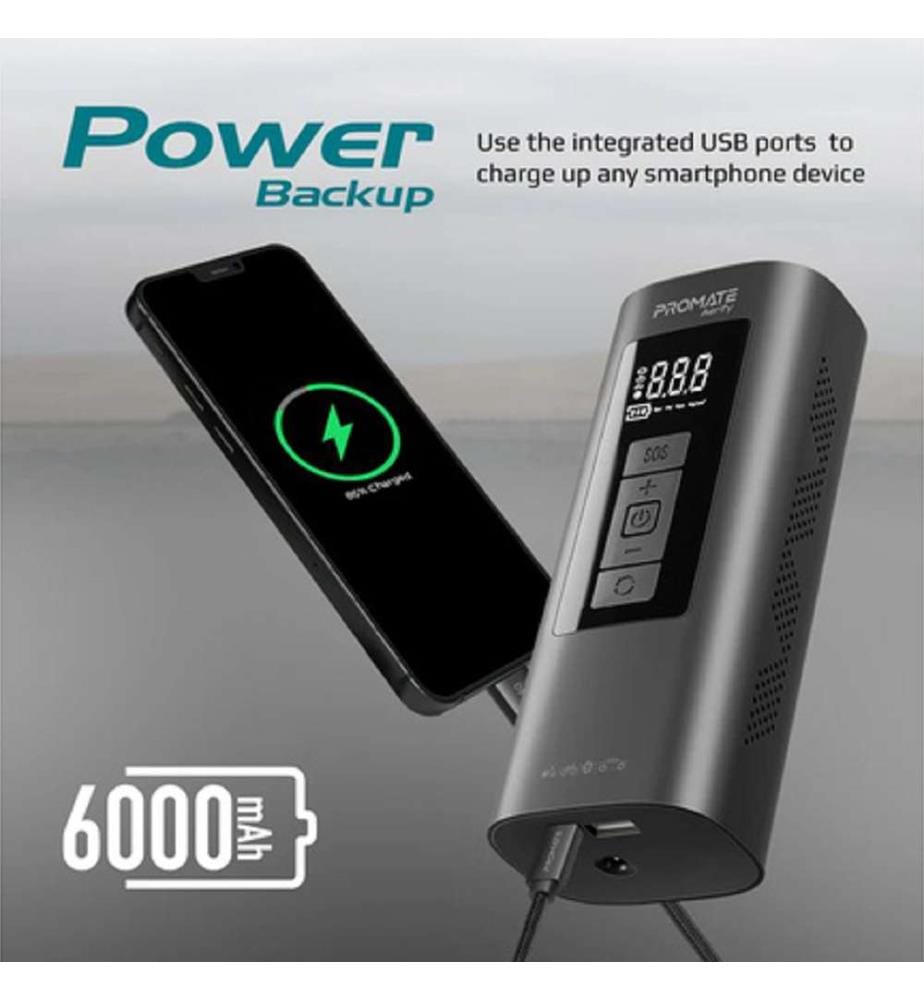 150 PSI tragbarer Luftkompressor mit Powerbank