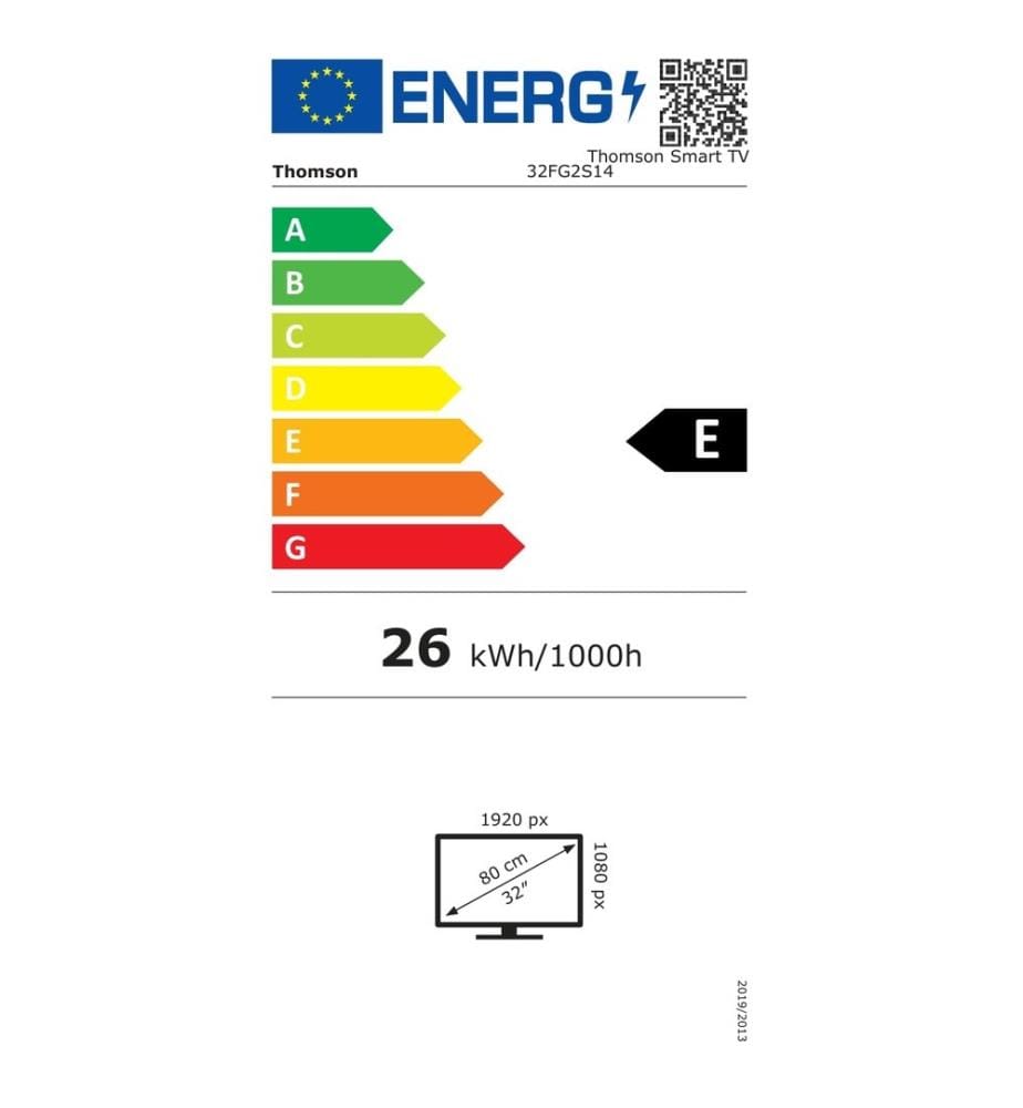 Fernseher THOMSON - Modell: 32FG2S14