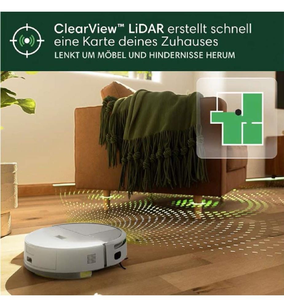 Aspirapolvere robotico combinato Roomba 205 DustCompactor - Bianco