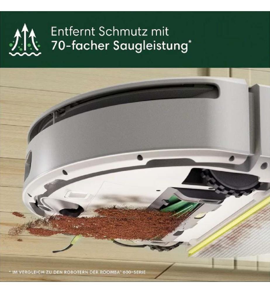Aspirapolvere robotico combinato Roomba 205 DustCompactor - Bianco