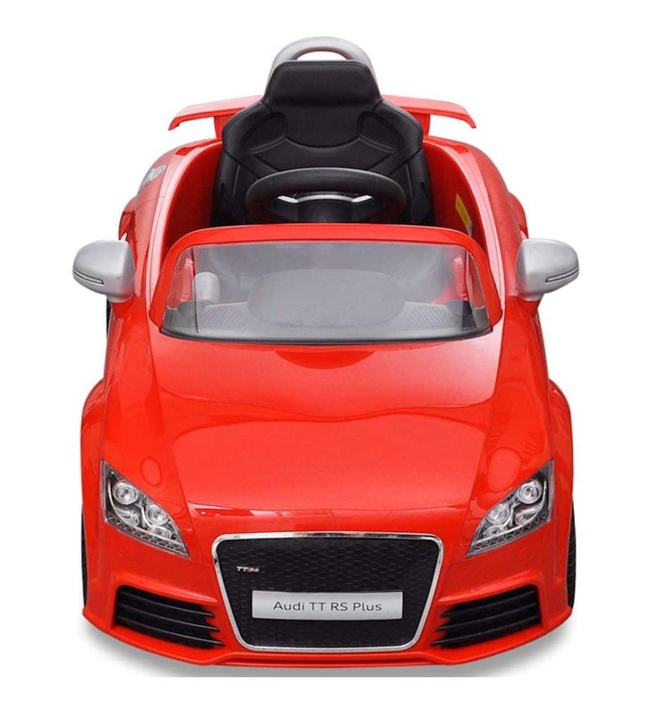 Aufsitzauto für Kinder Audi TT RS mit Fernsteuerung Rot