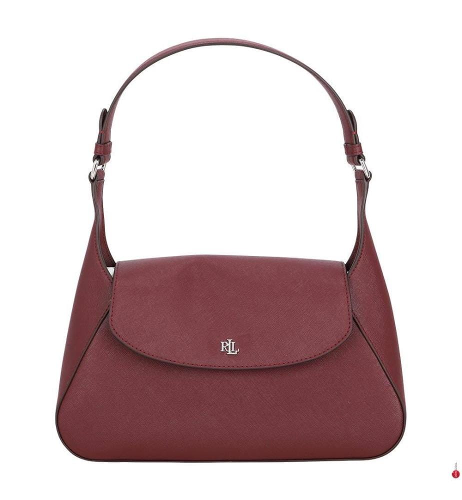 Crosshatch Medium Schylar Schultertasche - Dark & Garnet