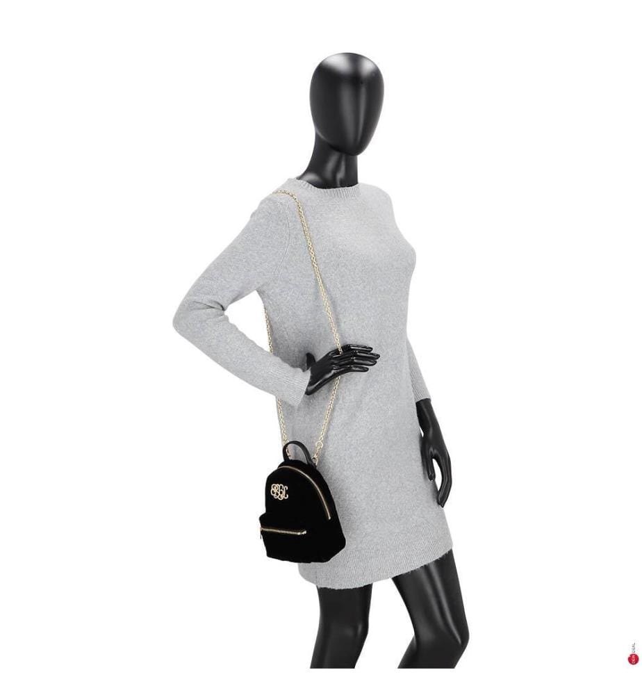 Umhängetasche aus Nylon Mini Stevie – Schwarz