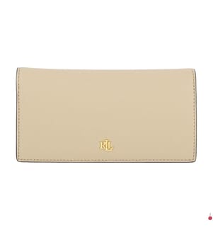 Brieftasche aus Leder - Beige