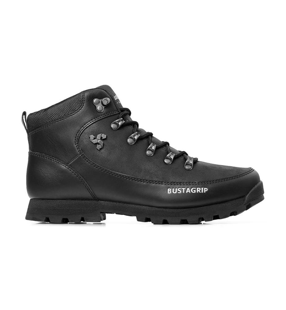 Leather ankle boots - Black