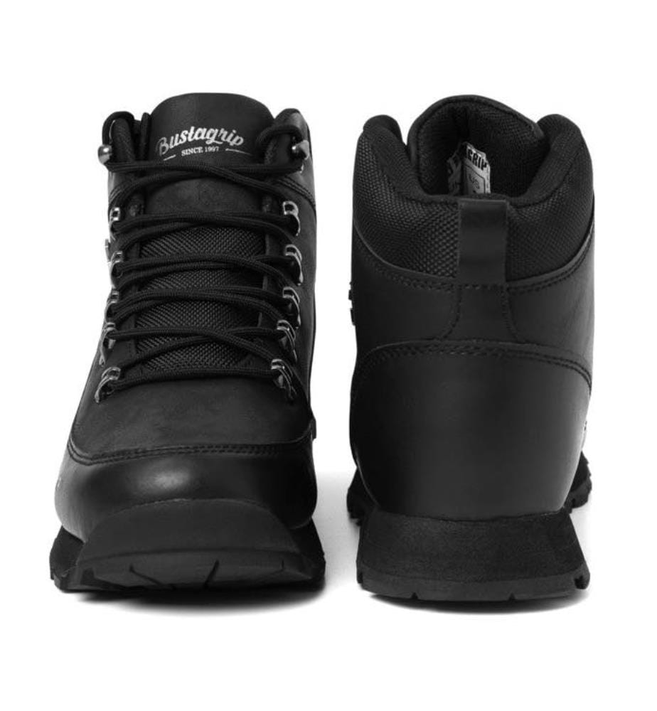 Leather ankle boots - Black
