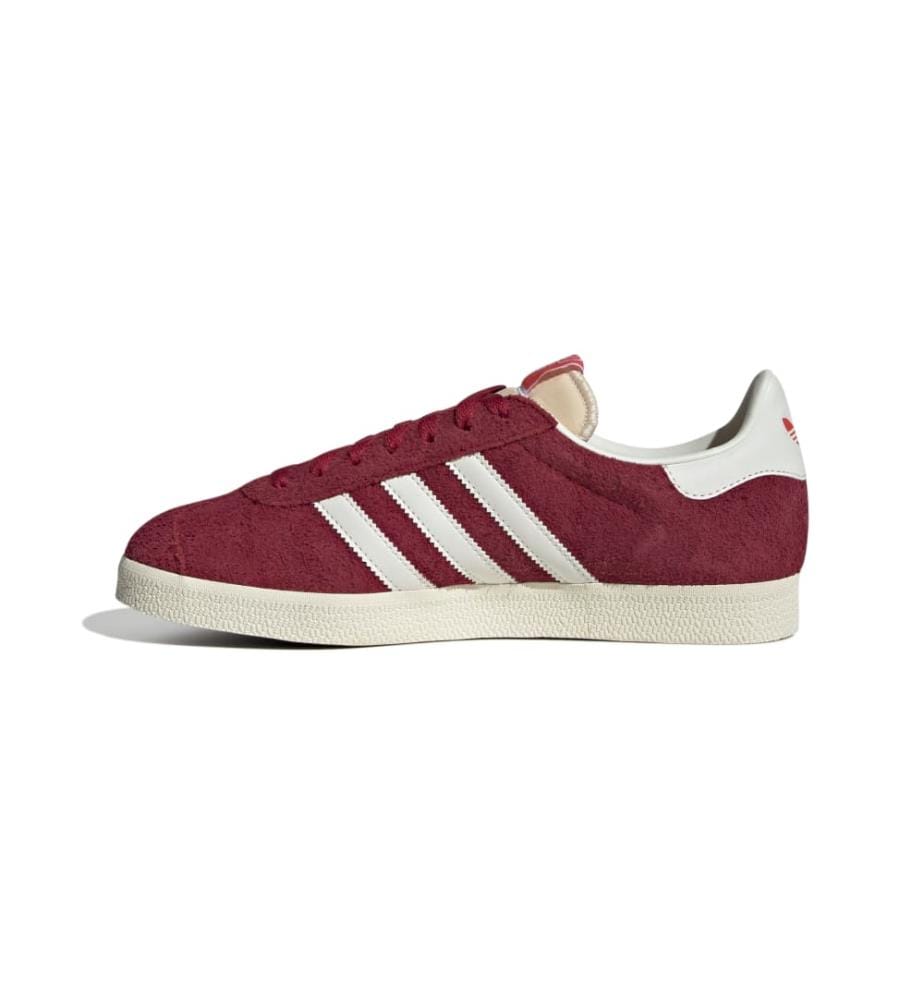 Sneakers Gazelle - Dunkelrot und Weiss