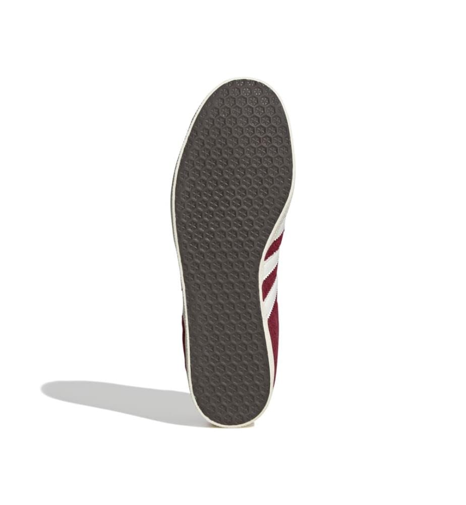 Sneakers Gazelle - Dunkelrot und Weiss