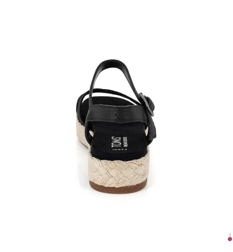 Sandalen Abby Slubby Woven - Schwarz
