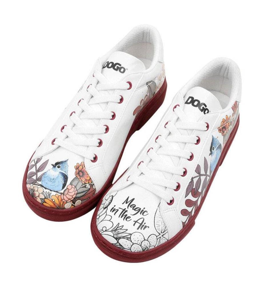Magic in the Air Sneakers aus pflanzlichem Leder - Weiss