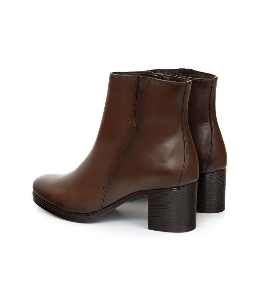 Brown Leather Women'S Boots