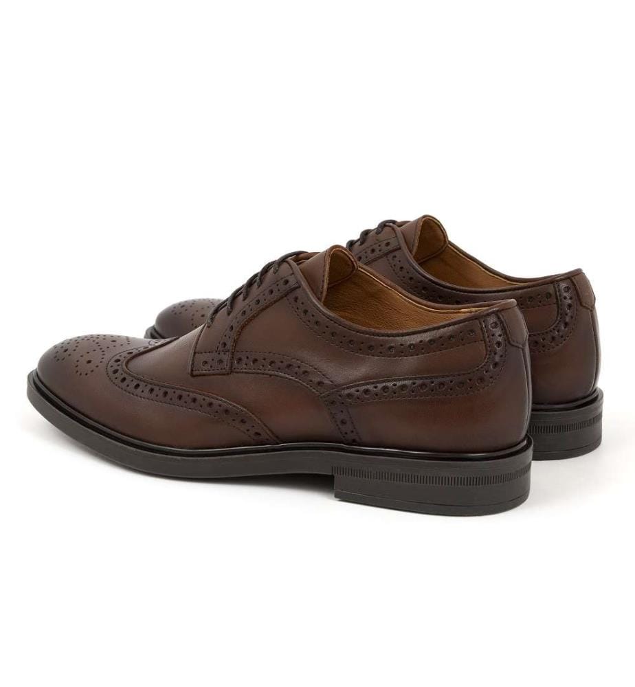 Derby Shoes - Light Brown