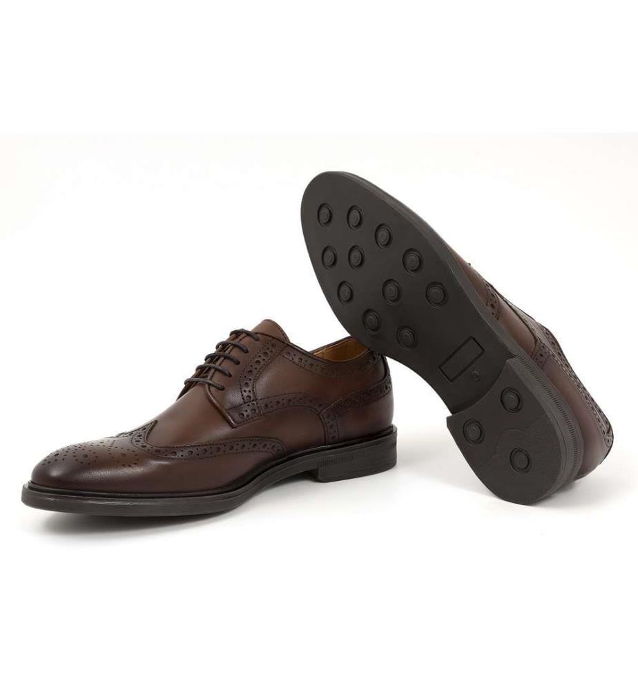 Derby Shoes - Light Brown