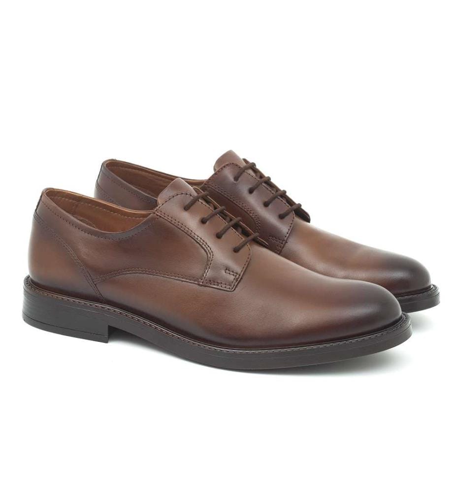 Leather Derby - Light Brown