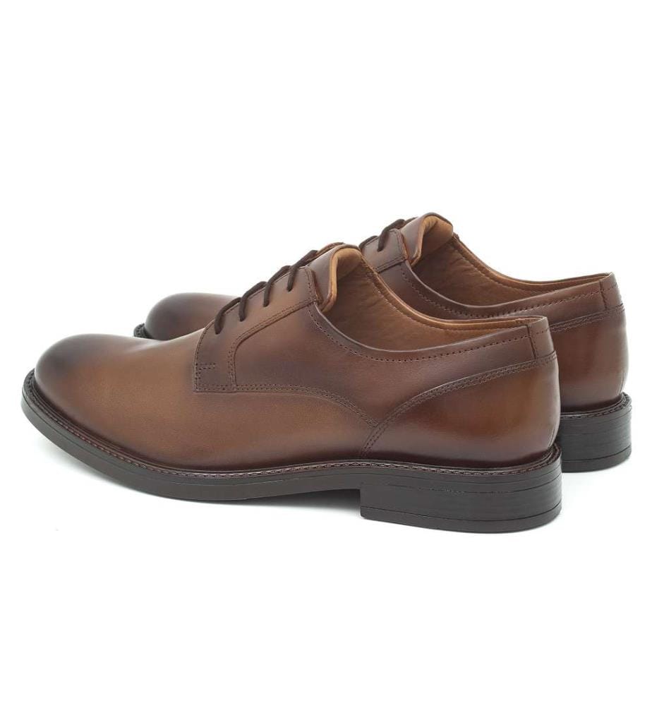 Leather Derby - Light Brown