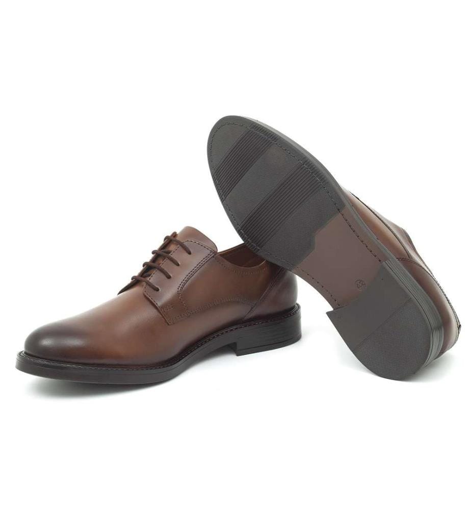 Leather Derby - Light Brown