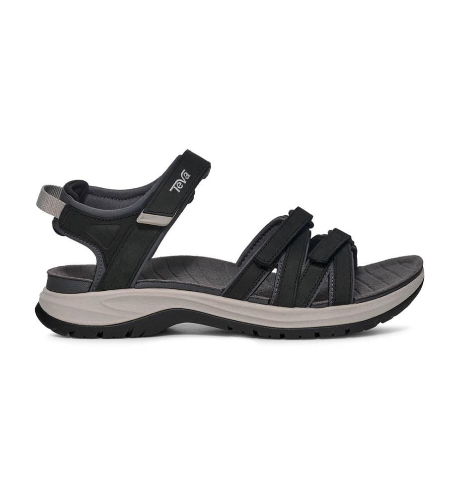 Tirra Sport Leather Sandals - Black