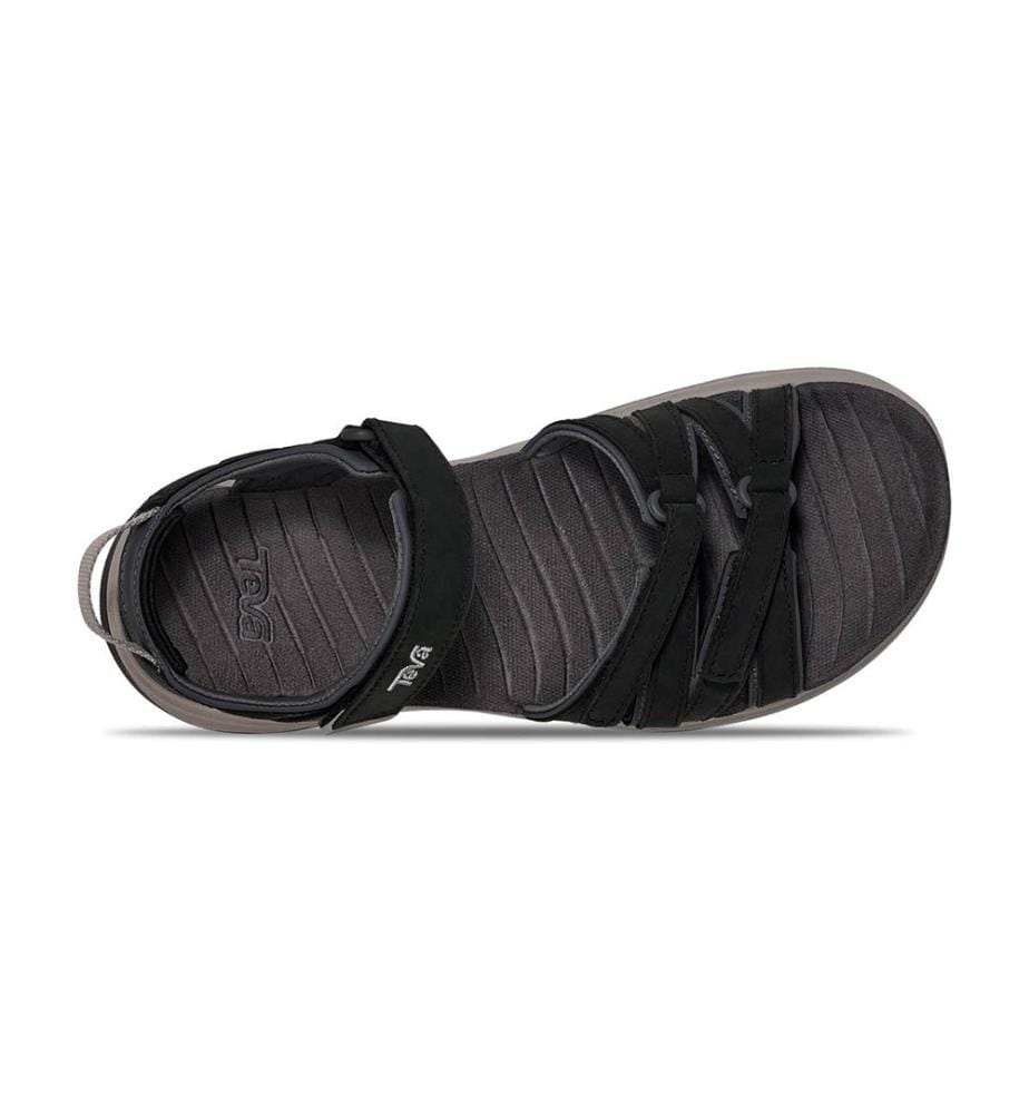 Tirra Sport Leather Sandals - Black