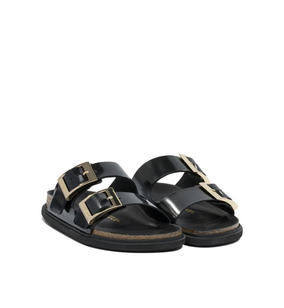 Arizona Droplet Buckle low Sandalen - Schwarz