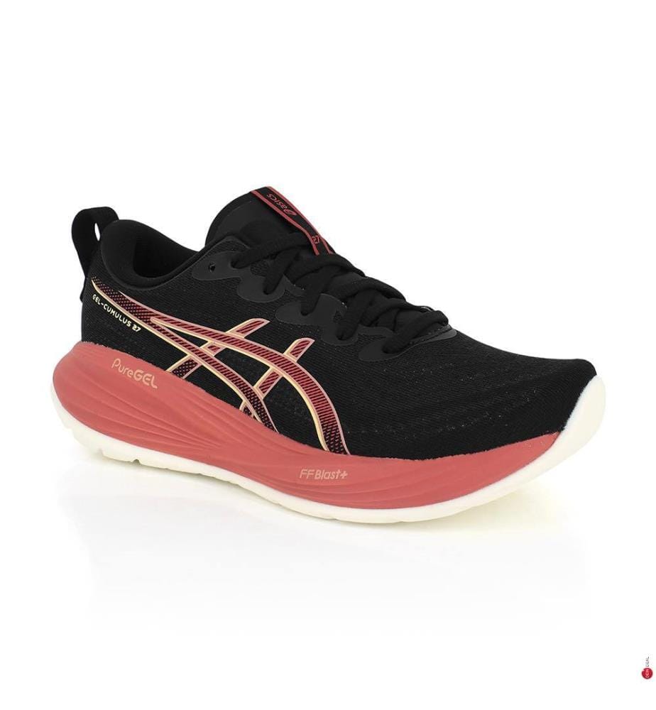 GEL-CUMULUS 27 running shoes - Black & Orange Glow