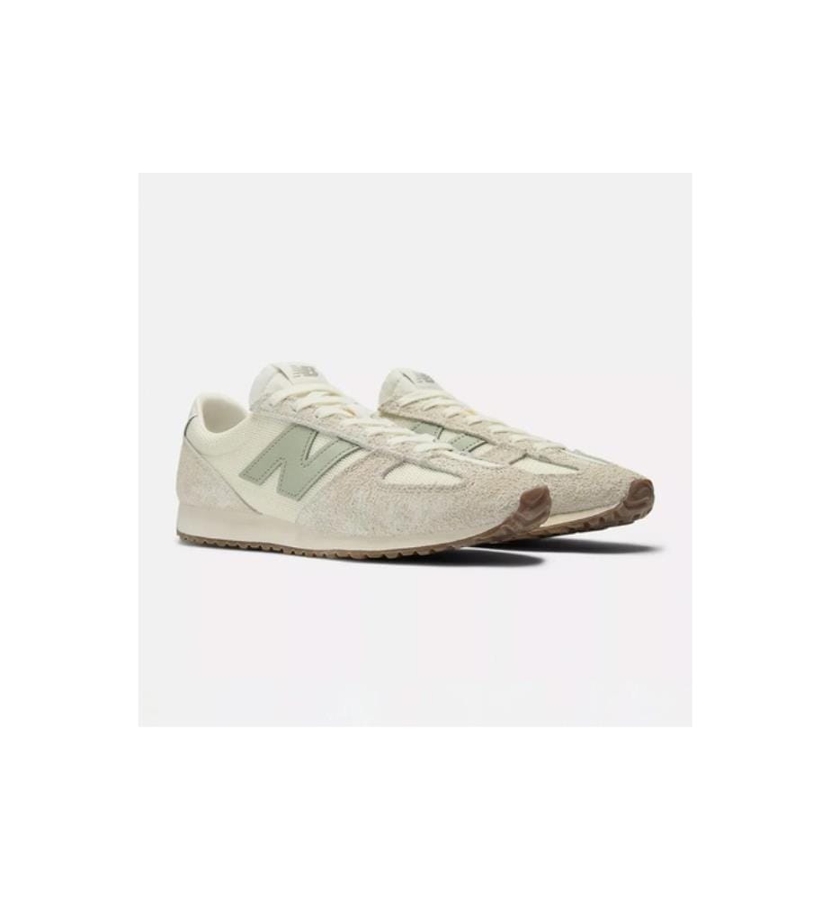 U471 Sneakers - Cream and Water Green