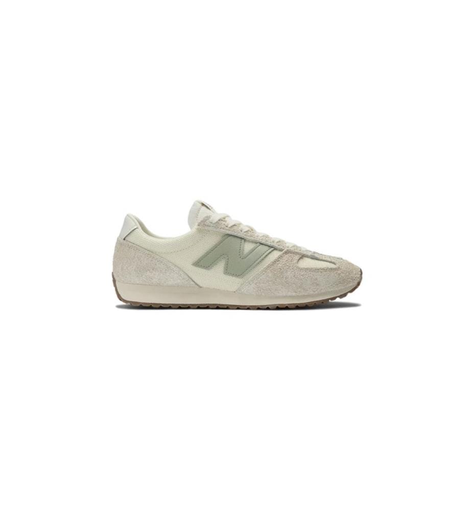 U471 Sneakers - Cream and Water Green
