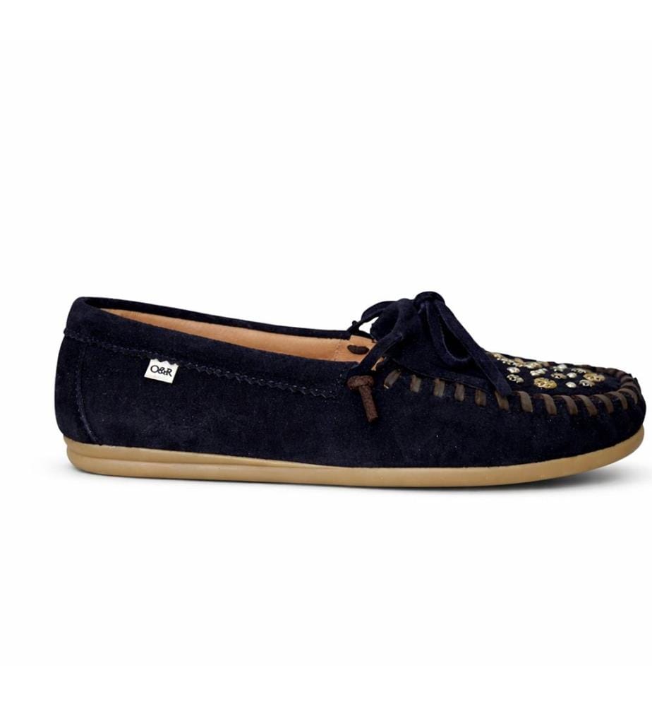 Moccasins - Blue