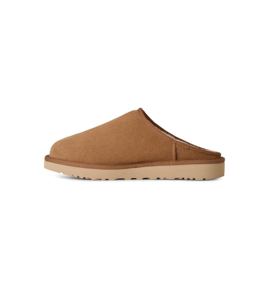 Klassischer Slipper zum Hineinschlüpfen – Kastanienbraun