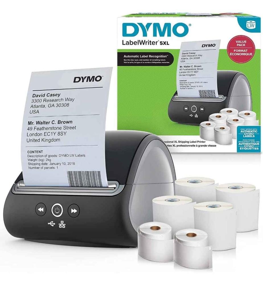 DYMO DYMO LabelWriter 5XL Label Printer Bundle -… | DeinDeal