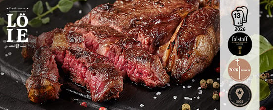 3-Gang-Gault-Millau-Menü mit Entrecôte Café de Paris