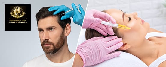 PRP-Behandlung für das Gesicht oder die Haare