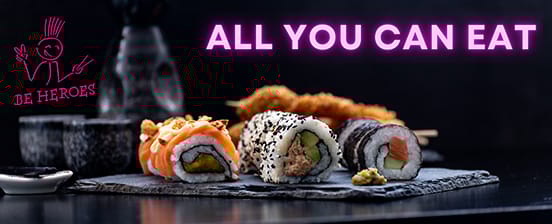 Sushi – All you can eat