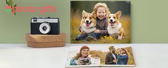 Personalised photo book formats of your choice