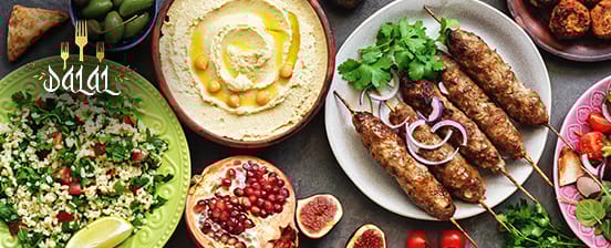 Orientalisches 3-Gang-Menü mit Grillgenuss