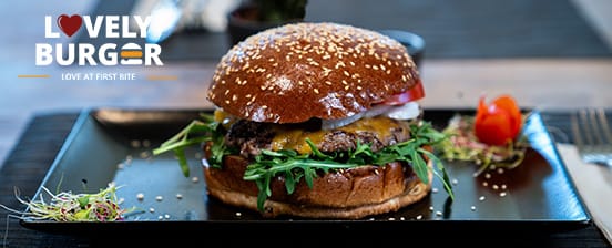 3-Gang-Menü mit Burger nach Wahl