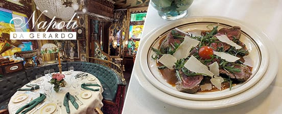 3-Gang-Menü mit Tagliata di manzo