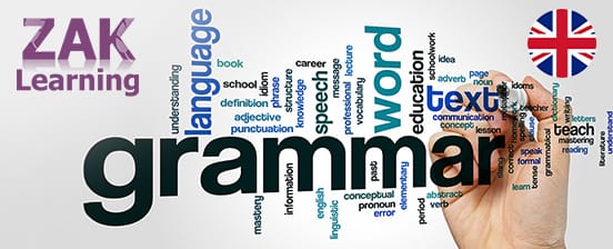 Online course on English grammar