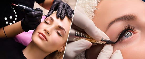 Permanent-Make-up nach Wahl