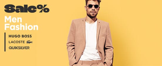 Hugo Boss, Lacoste, Quiksilver and more