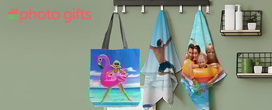 Personalisiertes Fotohandtuch und/oder Stofftasche