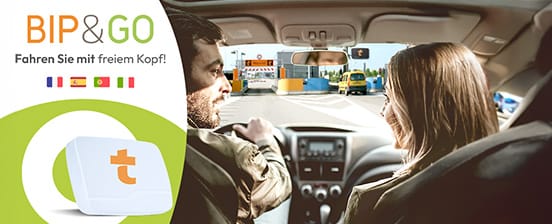Pagamento del pedaggio autostradale contactless tramite badge