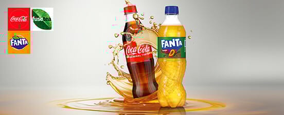 Coca Cola, Fanta, Fuse Tea