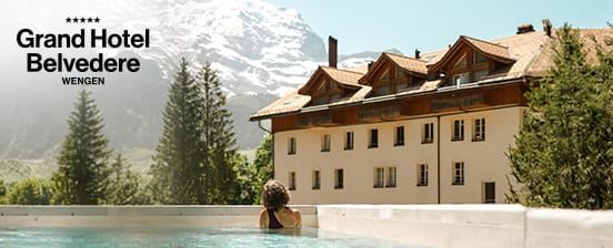 5-Sterne-Hotel in Wengen, Grand Hotel Belvedere