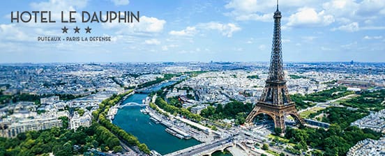 3-Sterne-Hotel bei Paris, Hotel Le Dauphin