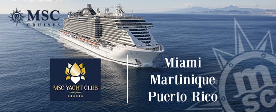 16-19 nights MSC Grand Voyage on 1 of 3 MSC ships