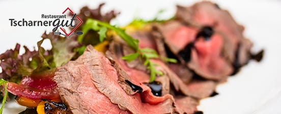 3-Gang-Dinner mit Roastbeefteller – der Sommerhit