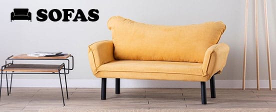 Sofa und Sessel
