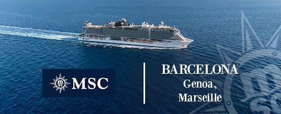 4 nights on the MSC Seaview, Western Mediterranean