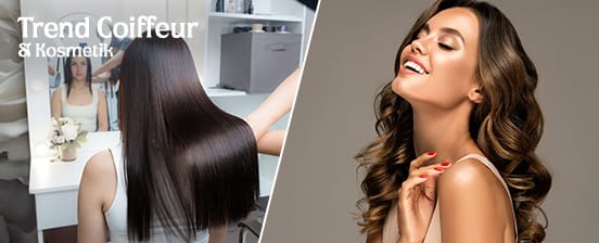 Glättende Keratinbehandlung oder Dauerwelle