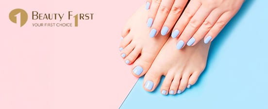 Kosmetische Nagelpflege mit Shellac